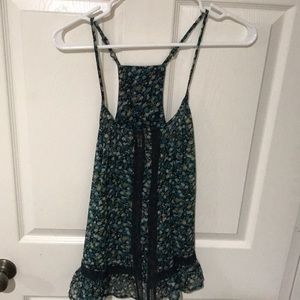 American Eagle floral tank top